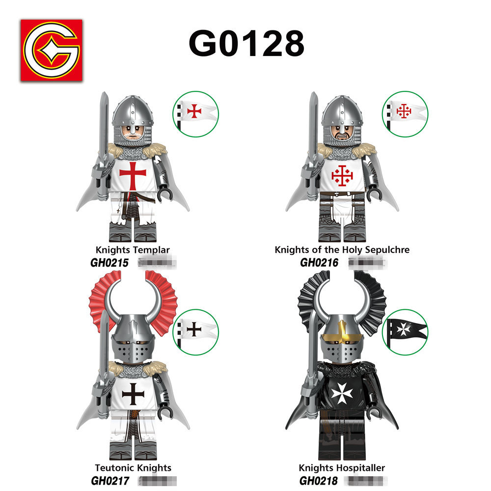 Knights Mô Hình Đồ Chơi Lắp Ráp Nhân Vật g0128