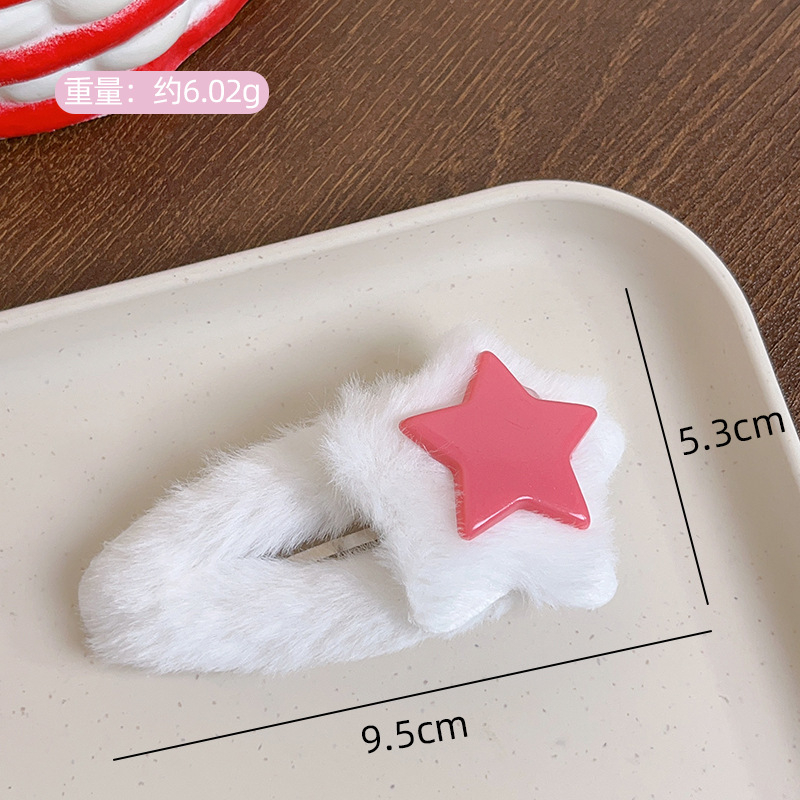 Dễ Thương Kẹp Tóc Hình Ngôi Sao / Giọt Nước Màu Sắc Ngọt Ngào Thiết Kế Đơn Giản Thời Trang Cho Nữ