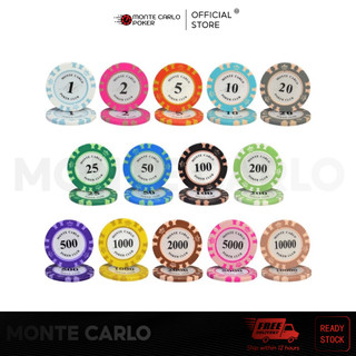 🔥Giao hàng trong 24 giờ🔥Chip poker / Phỉnh poker cao cấp Chất lượng cao, 14g mỗi mảnh, được gắn bằng miếng sắt