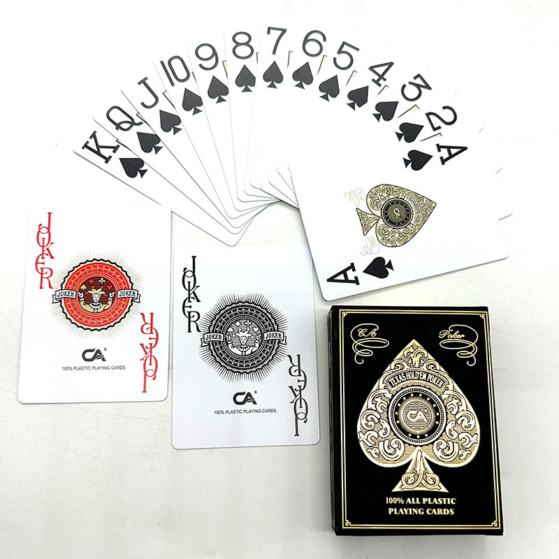 Poker Bộ Bài Phnom Penh Bằng Nhựa PVC Mặt Nhám Chống Thấm Nước Latest model CA