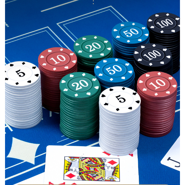 Bộ 100 chip poker có số Mua riêng lẻ, 20 miếng mỗi cuộn