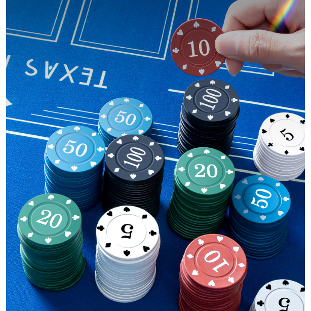 Bộ 100 chip poker có số Mua riêng lẻ, 20 miếng mỗi cuộn