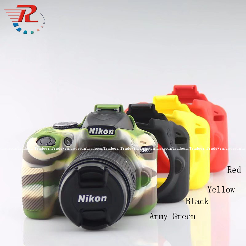 Ốp lưng máy ảnh cao su silicon mềm Nikon D3400 cho Nikon D3400