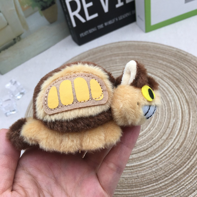 Búp Bê Nhồi Bông Hình Mèo hayao miyazaki totoro 11cm Làm Quà Giáng Sinh