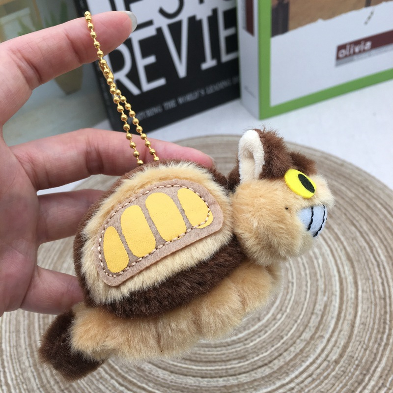 Búp Bê Nhồi Bông Hình Mèo hayao miyazaki totoro 11cm Làm Quà Giáng Sinh