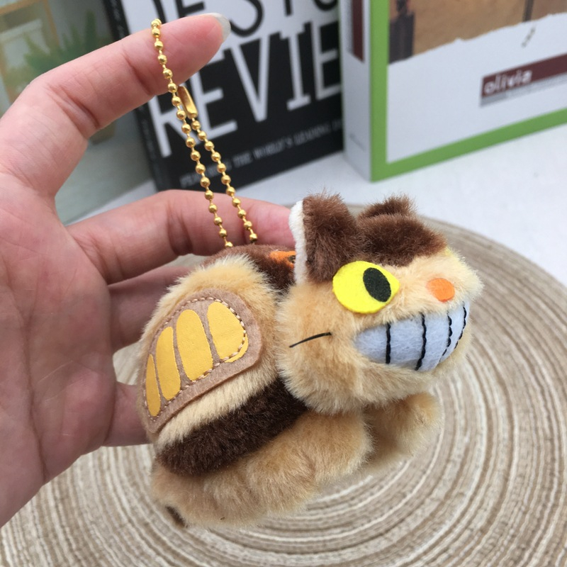 Búp Bê Nhồi Bông Hình Mèo hayao miyazaki totoro 11cm Làm Quà Giáng Sinh