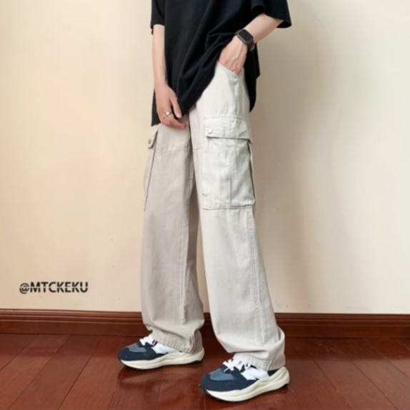 Quần ống rộng Phong Cách hip hop Thời Trang Cho Nam