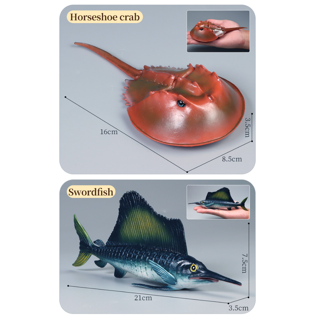 Mô Hình Cá Mập Biển Sống Động Bằng PVC Trang Trí Nhà Cửa
