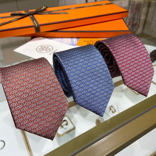 Hermes cà vạt lụa thời trang công sở thanh lịch