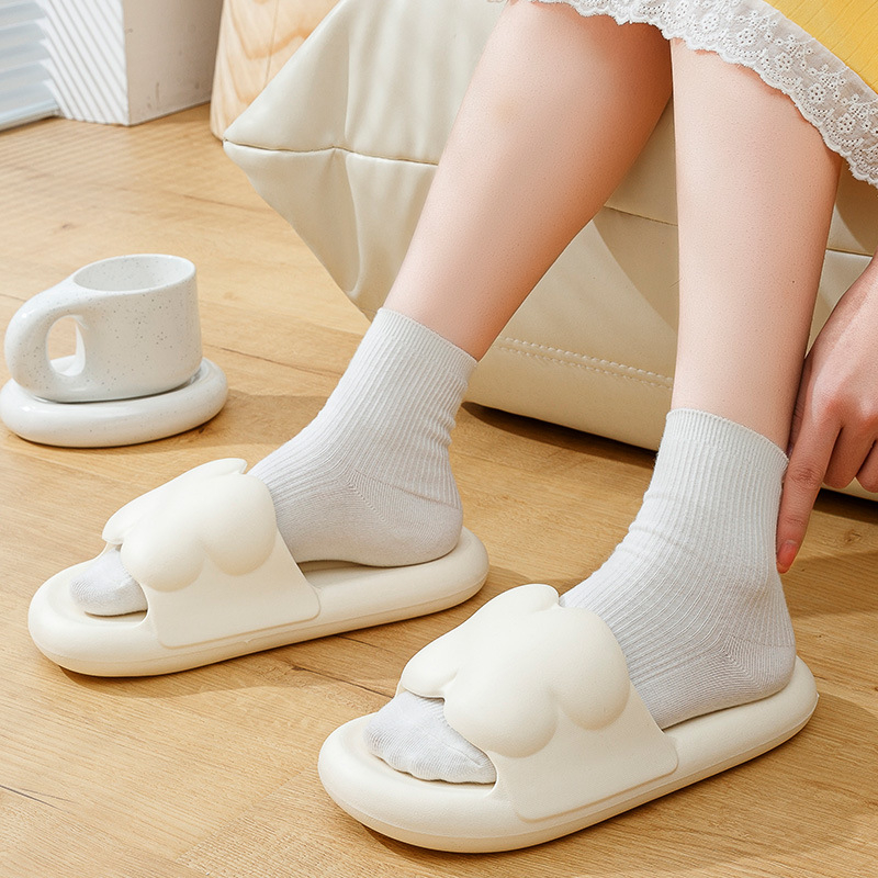 Dép Đế Dày Siêu Mềm Chống Trượt Thời Trang Mùa Hè Cho Nữ