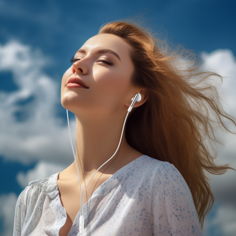 TOPK Tai Nghe Nhét Tai Đầu Cắm 3.5mm Cho iphone android