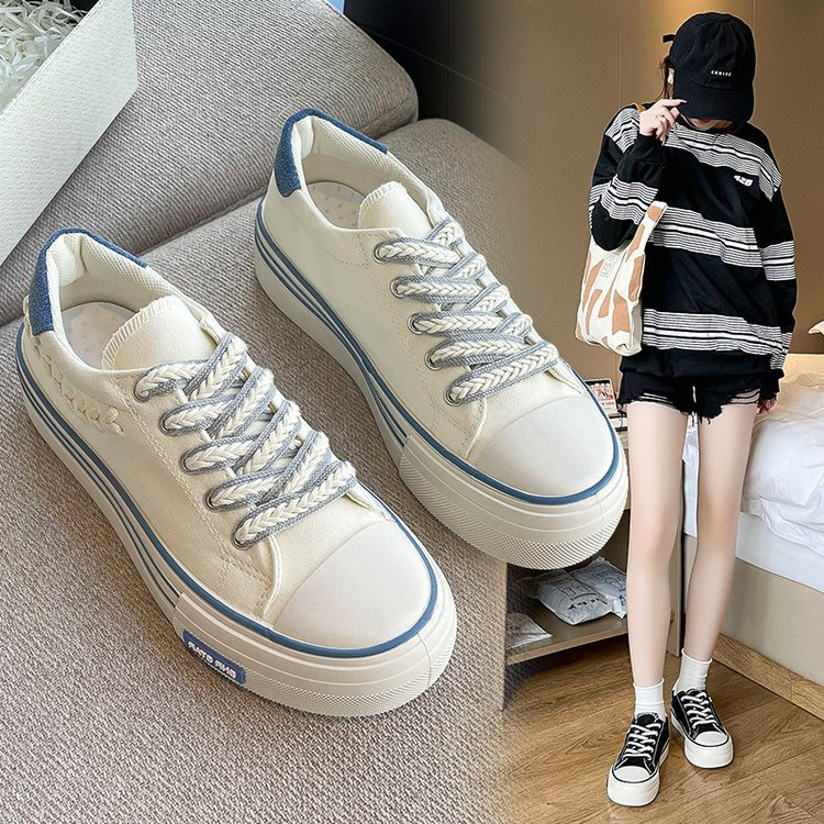 Giày Thể Thao canvas Đế Dày Thoáng Khí Thời Trang Cho Nữ