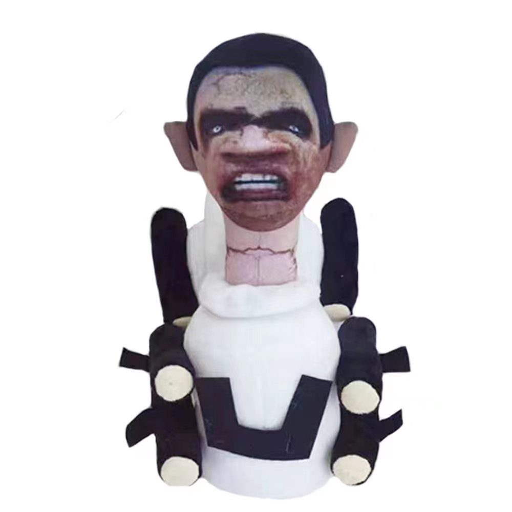 Rytanda skibidi toilet Đồ chơi nhồi bông hình toilet skibidi