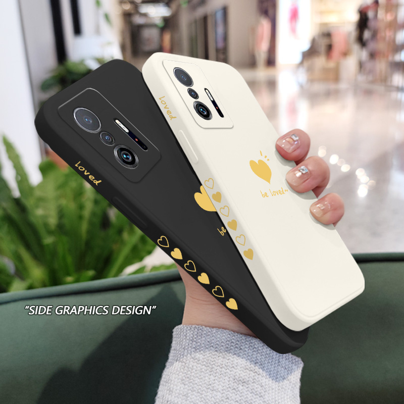 Ốp Điện Thoại Họa Tiết Trái Tim Cho xiaomi mi 13t 12t 11t 10t pro lite mi 9t pro 5g