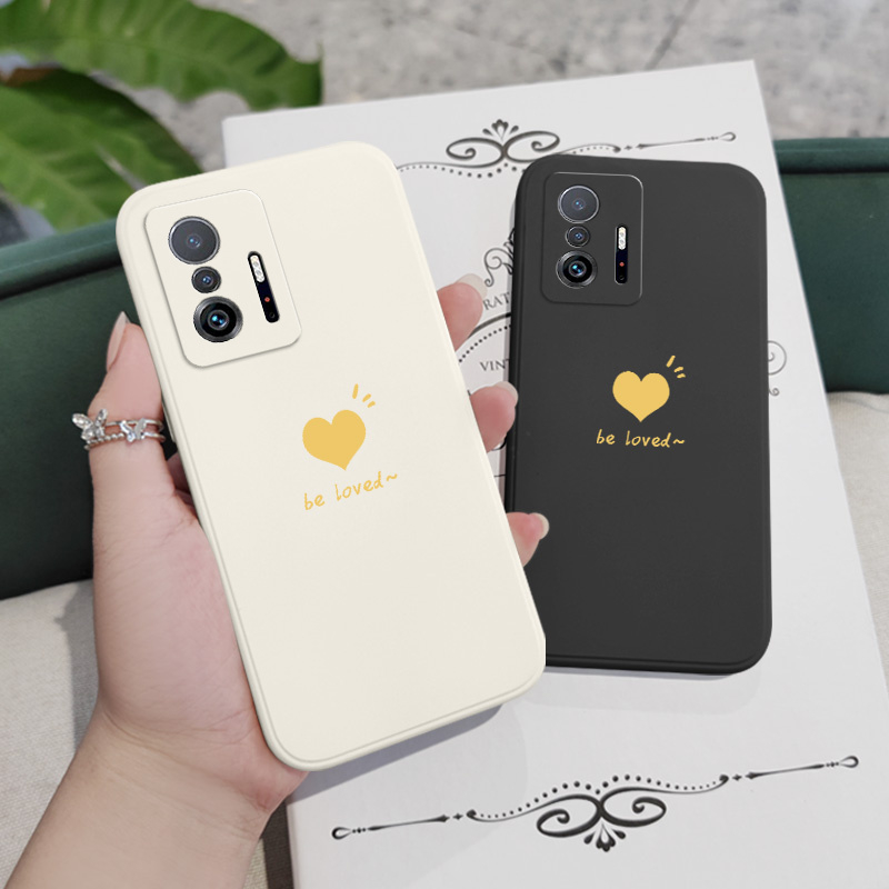 Ốp Điện Thoại Họa Tiết Trái Tim Cho xiaomi mi 13t 12t 11t 10t pro lite mi 9t pro 5g