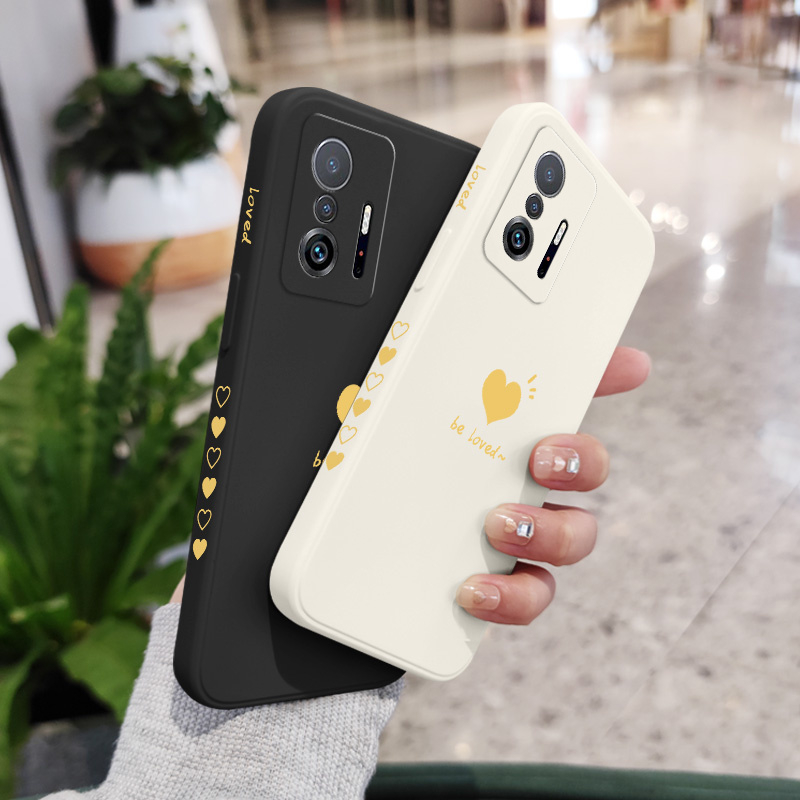 Ốp Điện Thoại Họa Tiết Trái Tim Cho xiaomi mi 13t 12t 11t 10t pro lite mi 9t pro 5g