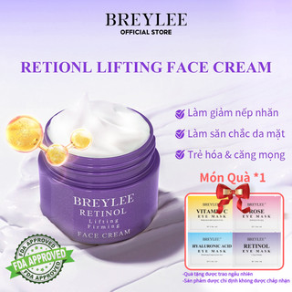Kem Dưỡng Da BREYLEE Retinol Cấp Ẩm Làm Săn Chắc Da Giảm Nếp Nhăn Lão Hóa 40g
