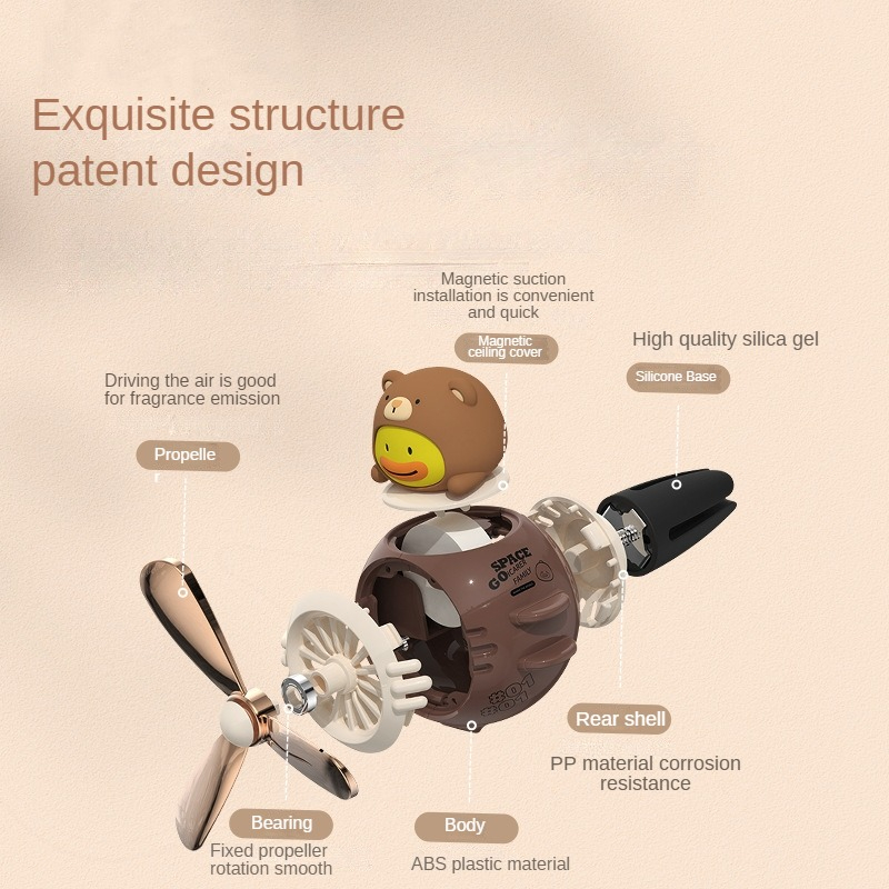 Nước hoa ô tô Sáp thơm khuếch tán tinh dầu kẹp cửa gió điều hòa quạt trang trí nội thất xe hương thơm cao cấp khử mùi
