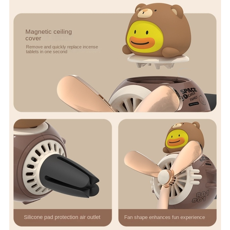 Nước hoa ô tô Sáp thơm khuếch tán tinh dầu kẹp cửa gió điều hòa quạt trang trí nội thất xe hương thơm cao cấp khử mùi