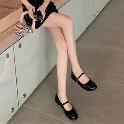 UETEEY giày búp bê Mary Jane Lolita Đế da mềm đế êm thời trang B25G05W