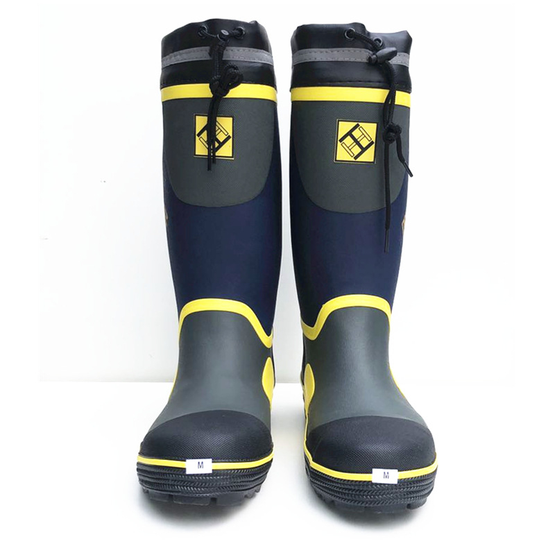Ủng cao su Đế thép không thấm nước Rainshoes Overshoes Giày làm việc cho ngoài trời