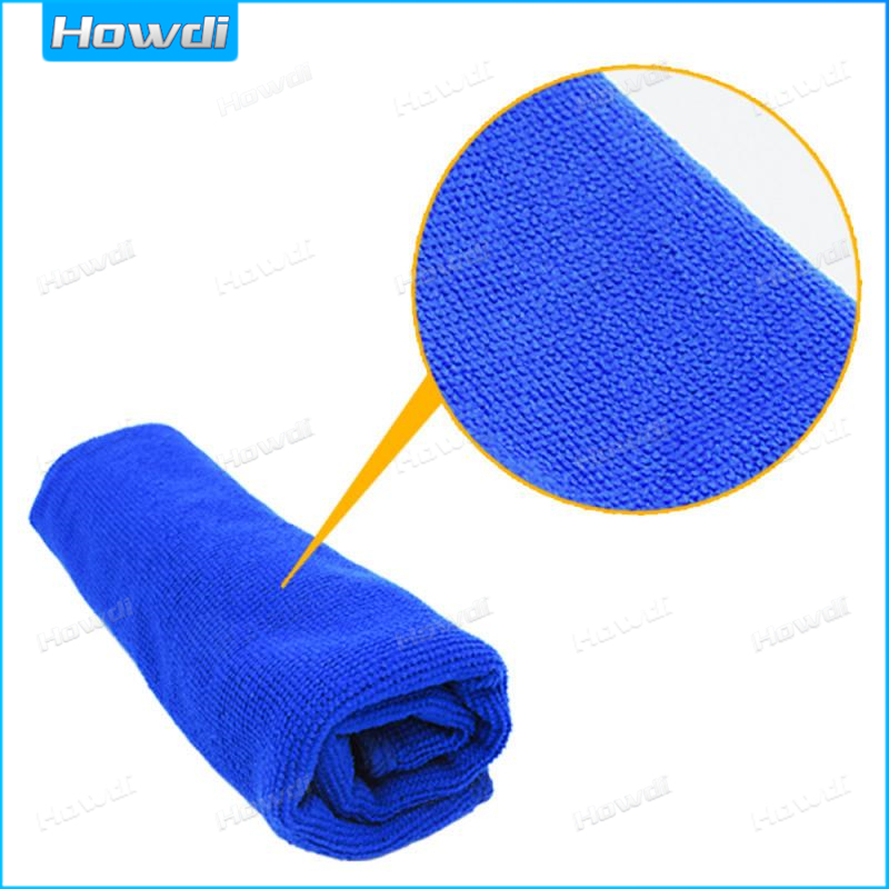 1 / 3 / 5 Khăn Lau Xe Hơi Mềm Mại Thấm Hút Tốt 25x25cm