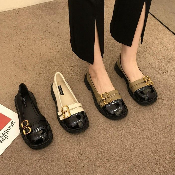 UETEEY giày búp bê Mary Jane Lolita Đế da mềm đế êm thời trang 2023 081604