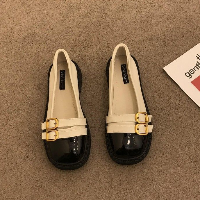 UETEEY giày búp bê Mary Jane Lolita Đế da mềm đế êm thời trang 2023 081604