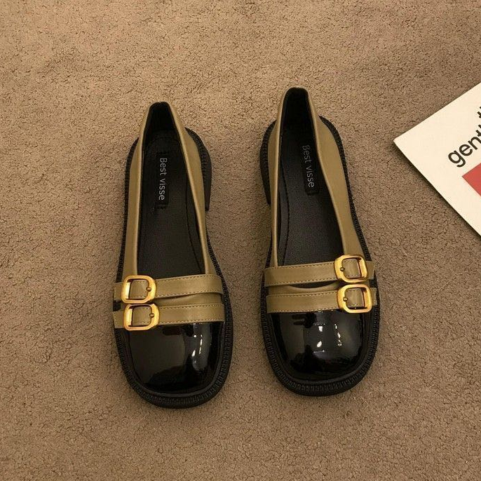 UETEEY giày búp bê Mary Jane Lolita Đế da mềm đế êm thời trang 2023 081604