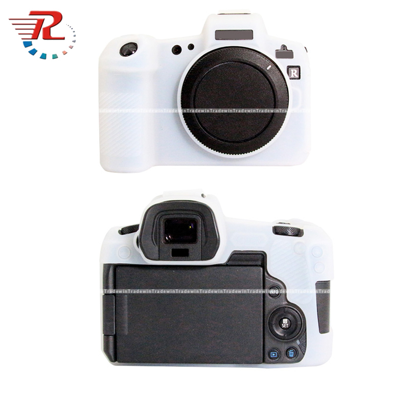 Canon Vỏ Silicon Cao Su Mềm Bảo Vệ Thân Máy Ảnh canon eos r