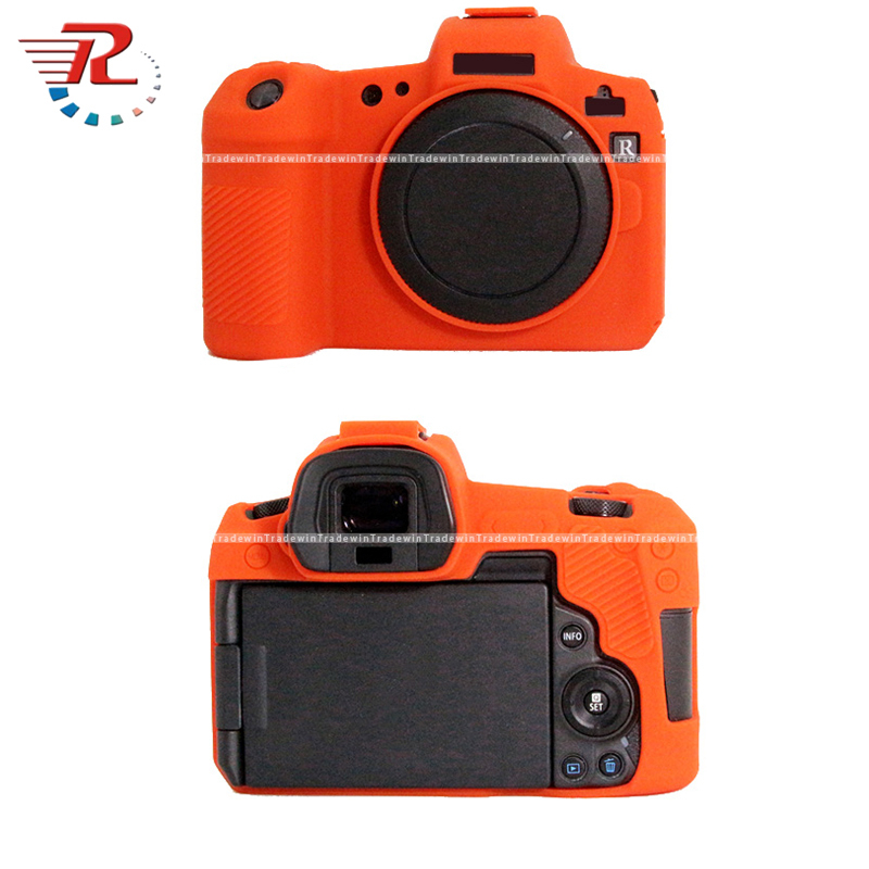 Canon Vỏ Silicon Cao Su Mềm Bảo Vệ Thân Máy Ảnh canon eos r
