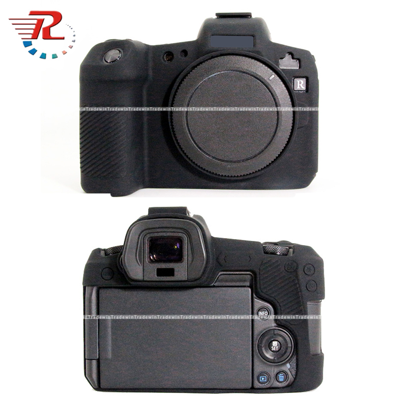 Canon Vỏ Silicon Cao Su Mềm Bảo Vệ Thân Máy Ảnh canon eos r