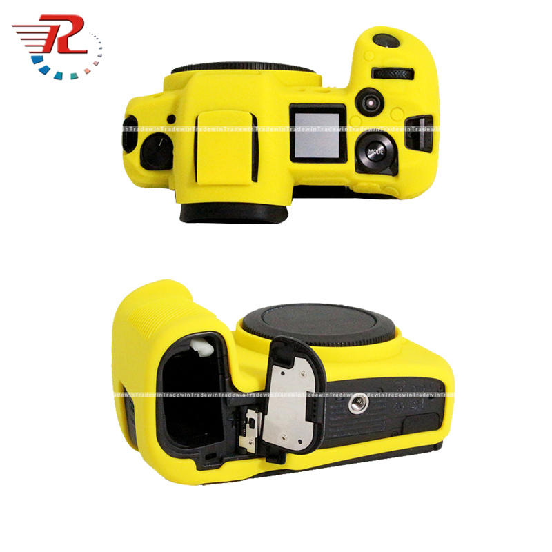 Canon Vỏ Silicon Cao Su Mềm Bảo Vệ Thân Máy Ảnh canon eos r