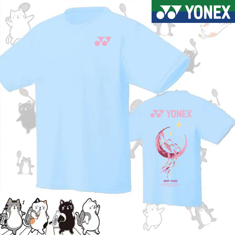 Áo Thun Bóng Chày Ngắn Tay Thoáng Khí Mau Khô Unisex Mẫu 2023 yonex yy