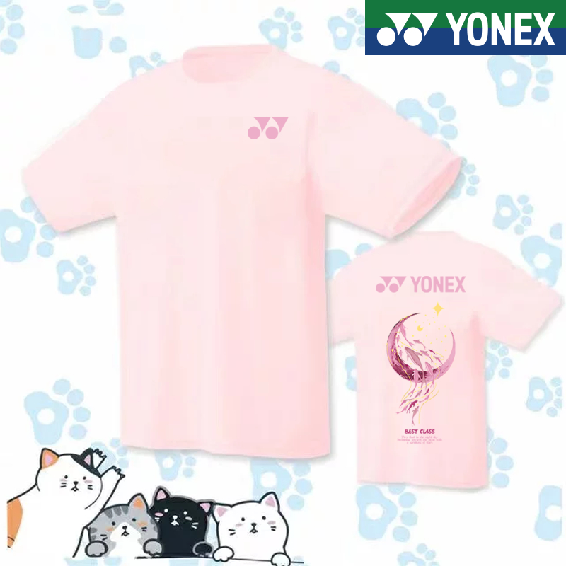 Áo Thun Bóng Chày Ngắn Tay Thoáng Khí Mau Khô Unisex Mẫu 2023 yonex yy