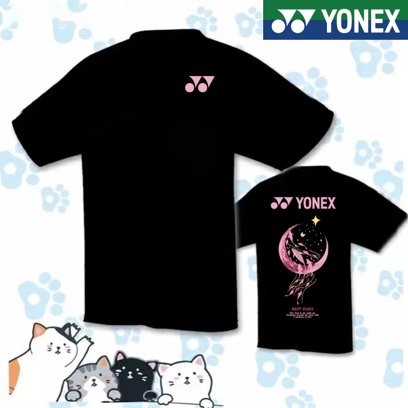 Áo Thun Bóng Chày Ngắn Tay Thoáng Khí Mau Khô Unisex Mẫu 2023 yonex yy