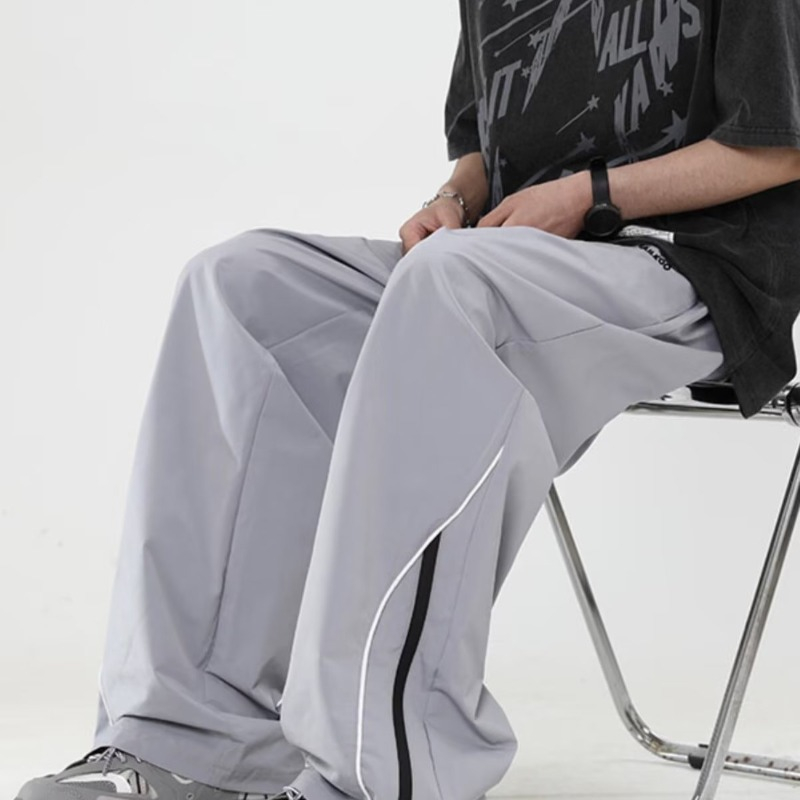 Quần Dài Dáng Rộng Phong Cách Hip Hop Đường Phố Thời Trang Xuân Thu Cho Nam