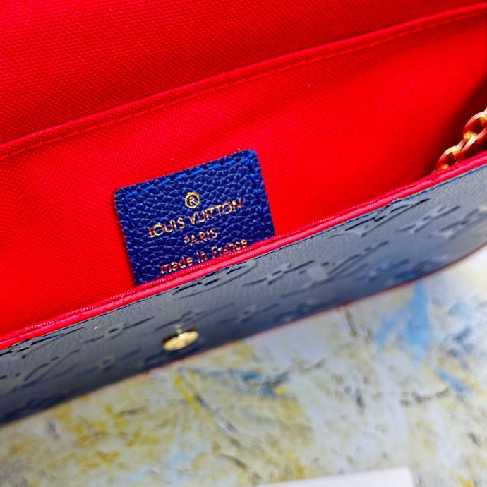 LOUIS VUITTON Túi Xách lv Chính Hãng 100% Họa Tiết Kim Cương m61276 Cho Nữ