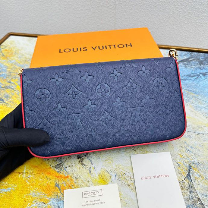 LOUIS VUITTON Túi Xách lv Chính Hãng 100% Họa Tiết Kim Cương m61276 Cho Nữ