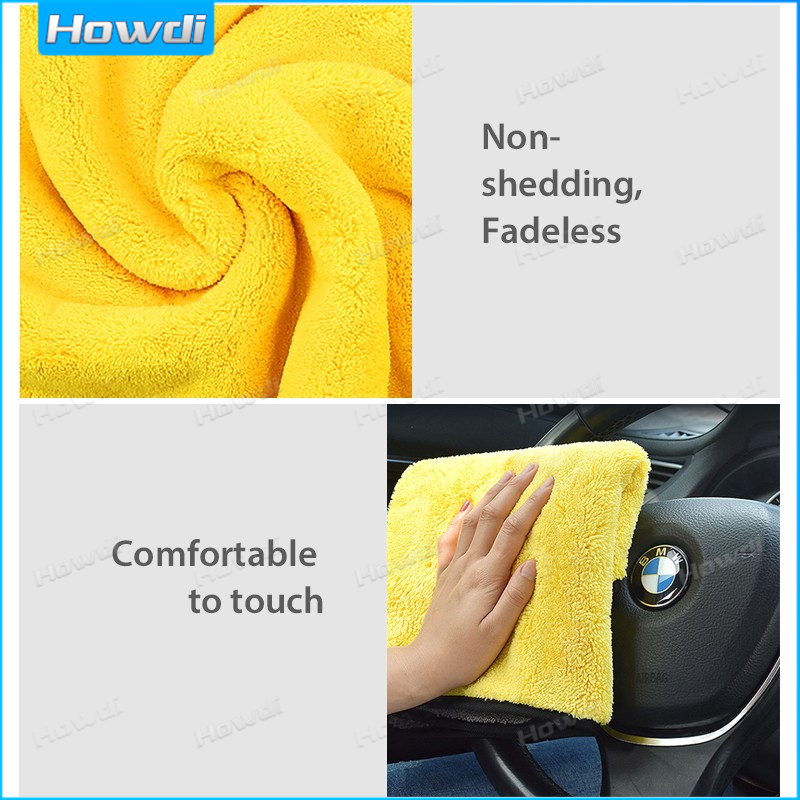 Set 1 / 3 / 5 Khăn Lau Xe Chuyên Dụng, Kích Thước 30x60cm