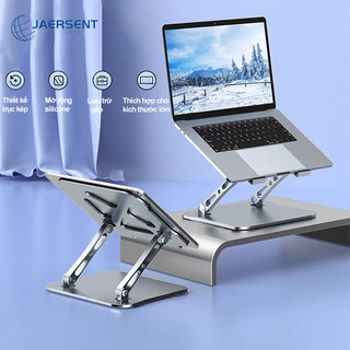 Giá đỡ laptop máy tính bảng JAERSENT S1 bằng hợp kim nhôm tản nhiệt xoay 360 độ thích hợp cho Macbook Ipad