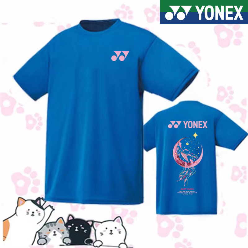 Áo Thun Bóng Chày Ngắn Tay Thoáng Khí Mau Khô Unisex Mẫu 2023 yonex yy