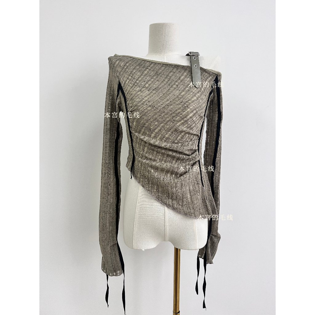 QADCOL Áo sweater Trễ Vai Tay Dài Thời Trang Mùa Thu Mới Cho Nữ
