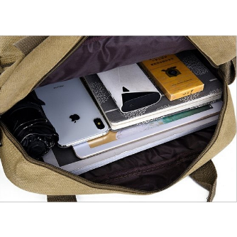 Hàng sẵn có-Nam Túi Messenger Ba lô Túi đeo vai Túi đeo chéo thời trang Túi đeo vai bên nhẹ Túi xách vải Túi xách phù hợp cho mọi trận đấu Túi xách túi vuông nhỏ