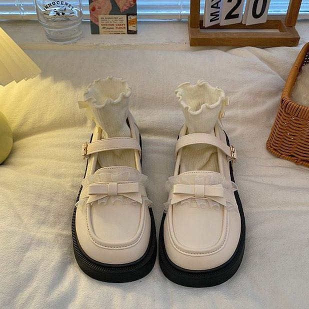 UETEEY giày búp bê Mary Jane Lolita Đế da mềm đế êm thời trang 2023 B92G02B 34Z230821