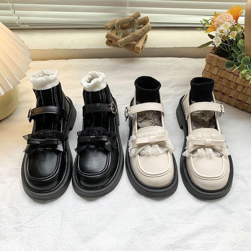 UETEEY giày búp bê Mary Jane Lolita Đế da mềm đế êm thời trang 2023 B92G02B 34Z230821