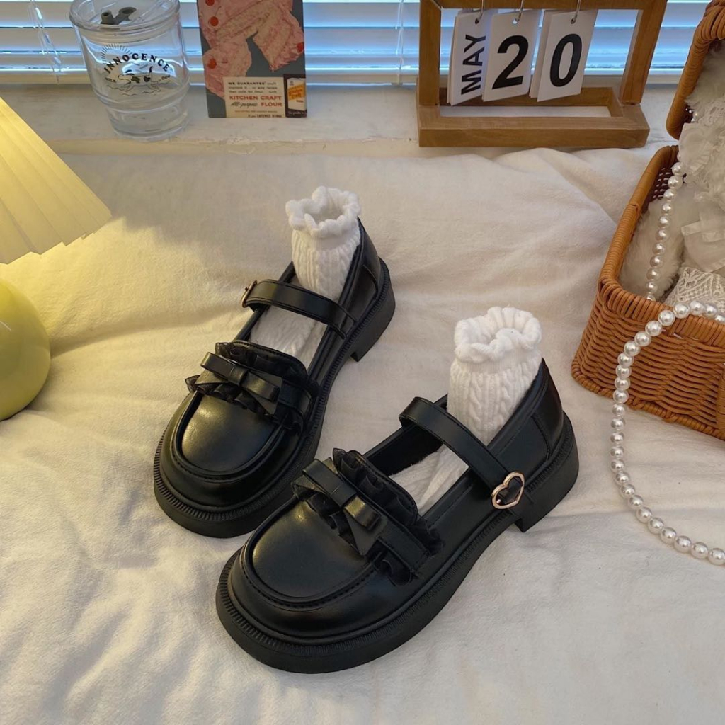 UETEEY giày búp bê Mary Jane Lolita Đế da mềm đế êm thời trang 2023 B92G02B 34Z230821