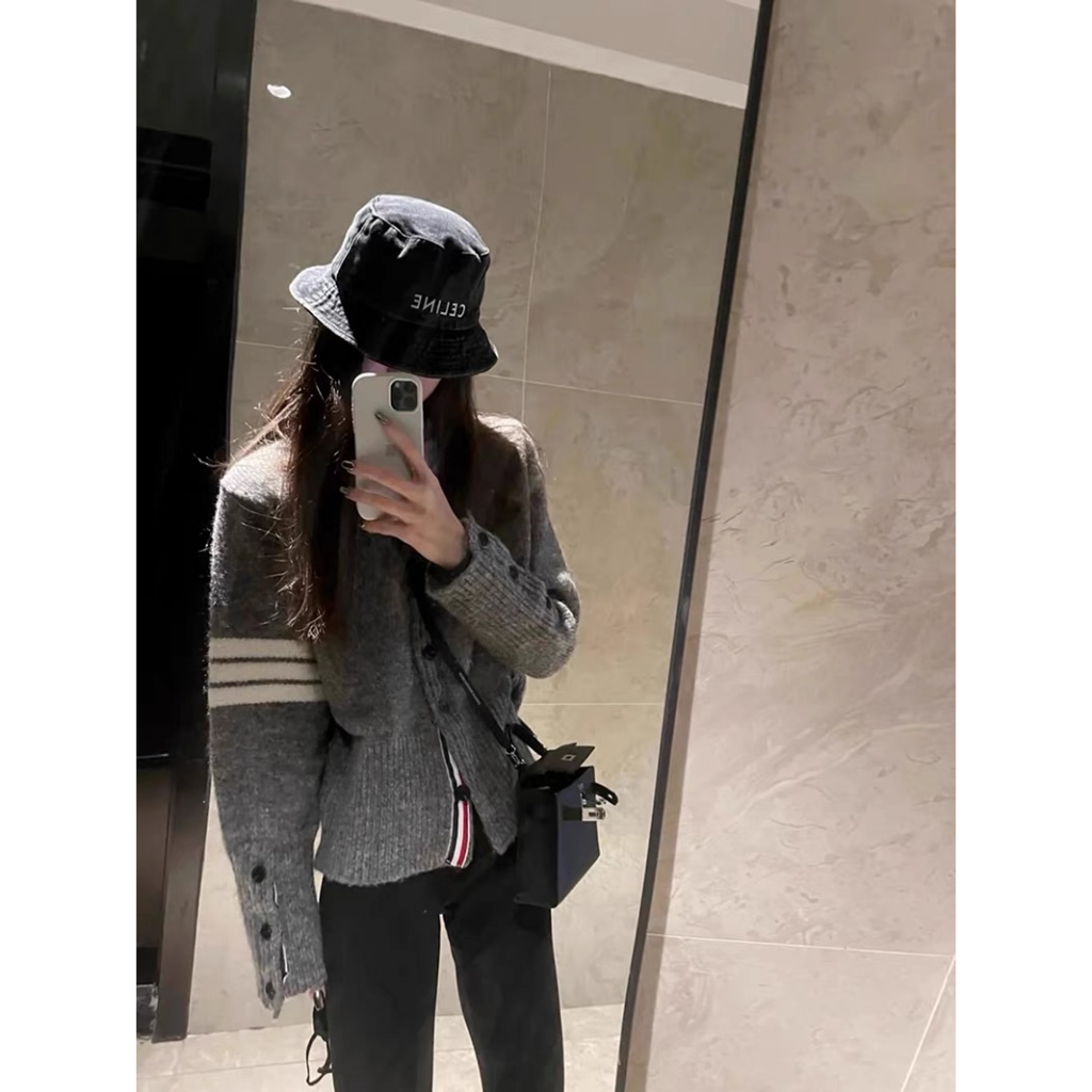 Áo Khoác cardigan Dệt Kim Phong Cách retro Thời Trang Thu Đông Mới 2023 Dành Cho Nữ