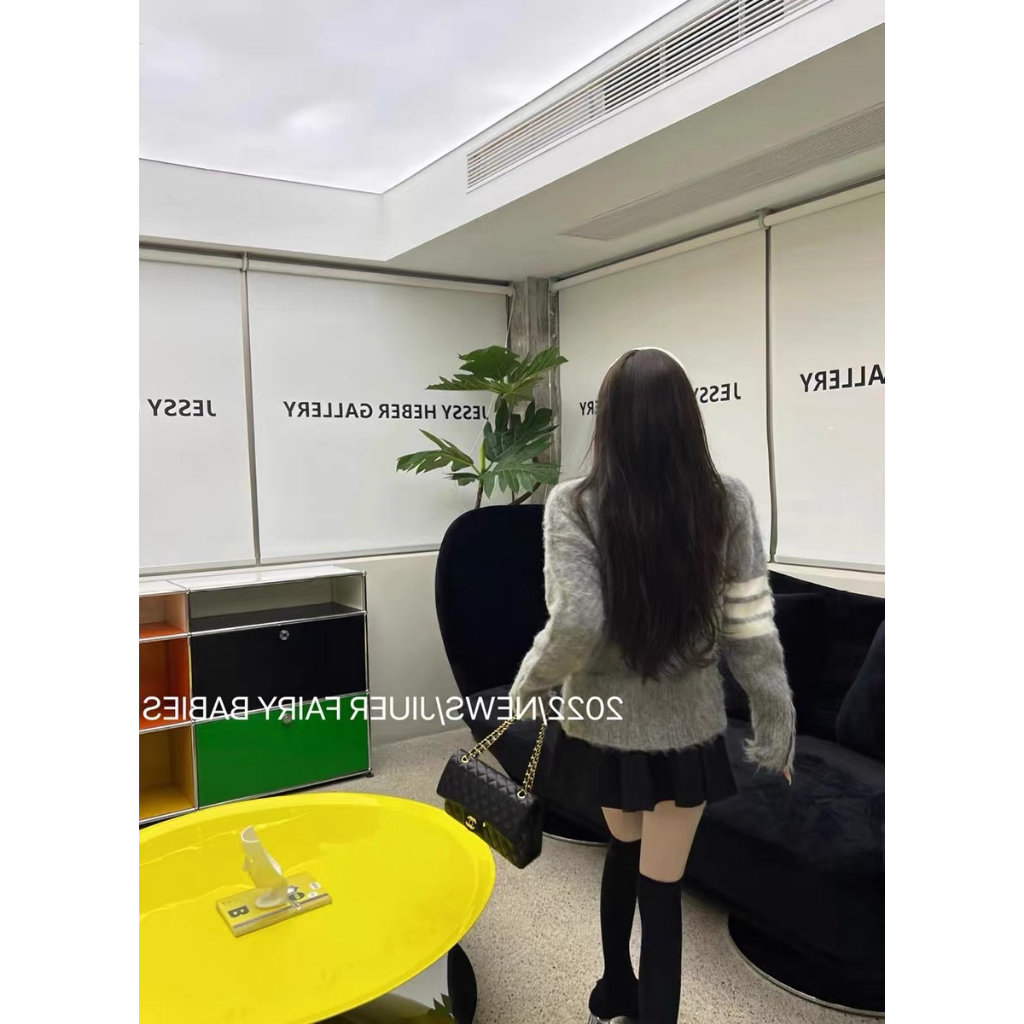 Áo Khoác cardigan Dệt Kim Phong Cách retro Thời Trang Thu Đông Mới 2023 Dành Cho Nữ