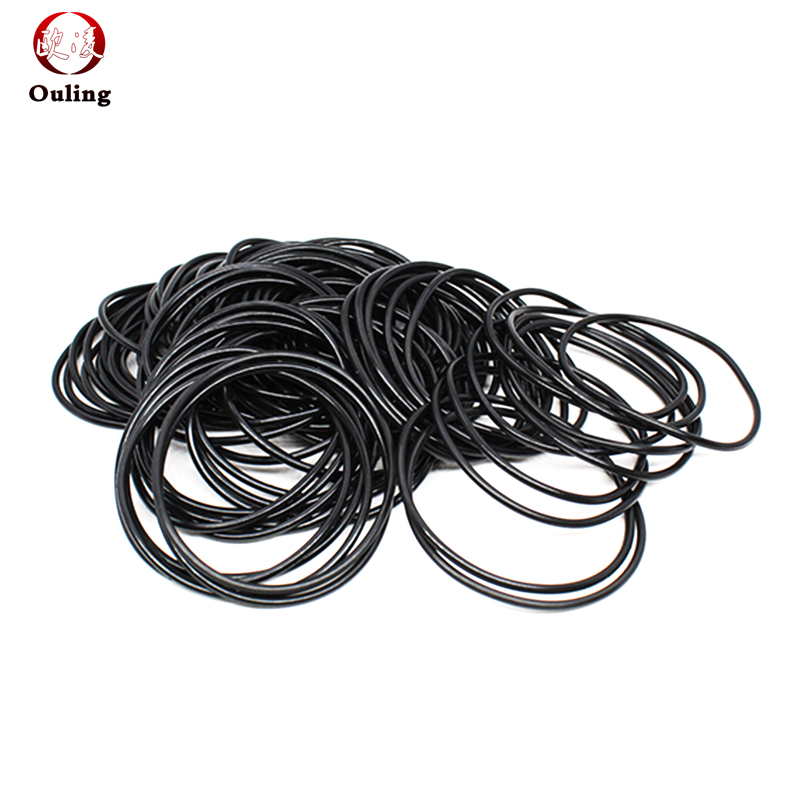 1 Vòng Đệm Cao Su Chống Thấm Nước / Chống Dầu / Chống Mài Mòn Vòng Chữ o Màu Đen 60 cs 1.5mm 46-125mm